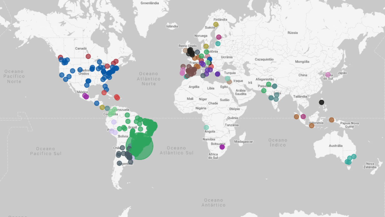 Site da Lottopar já  foi acessado em 50 países, em cinco continentes.