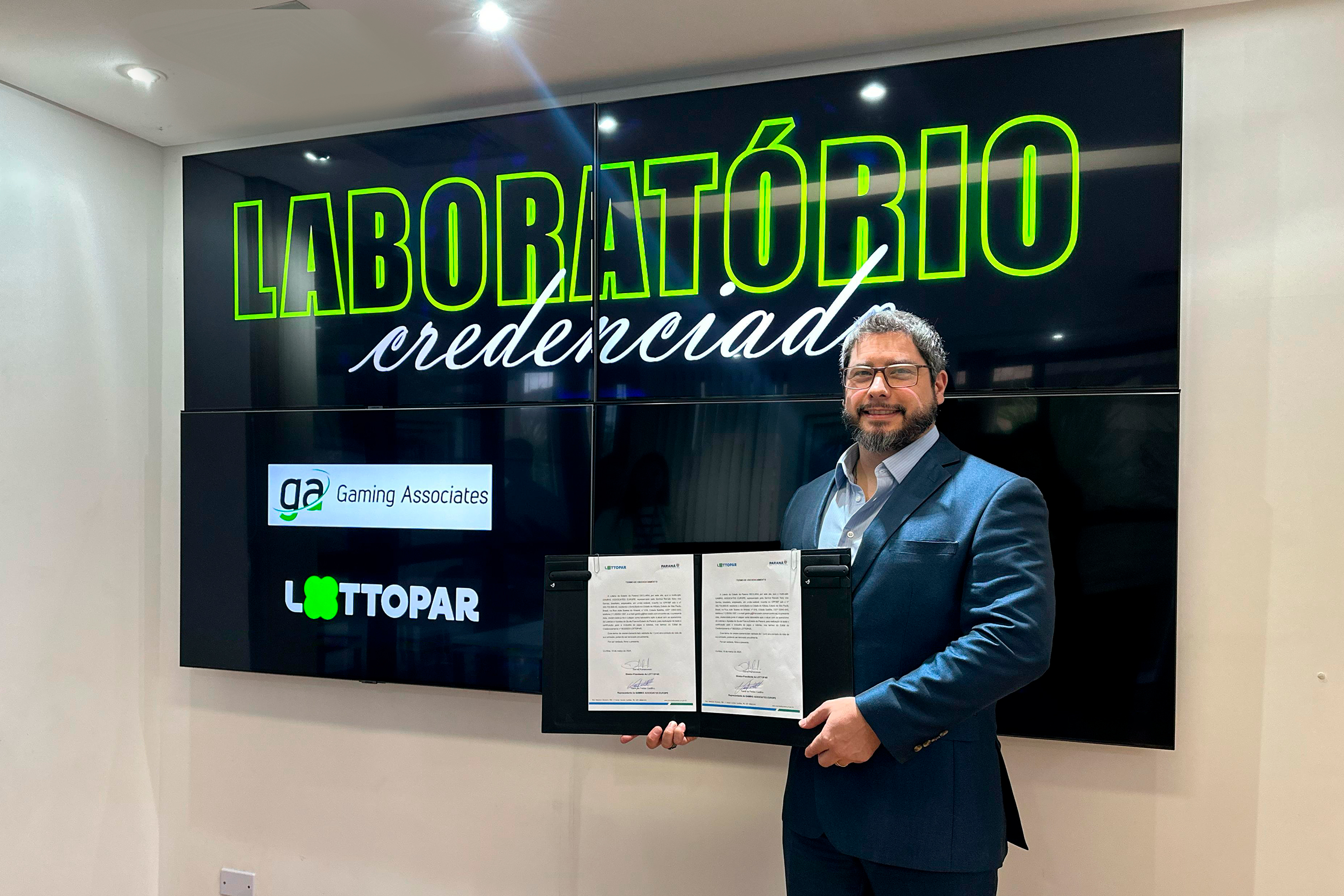 Lottopar homologa mais um laboratório de testes e certificação para o mercado lotérico paranaense