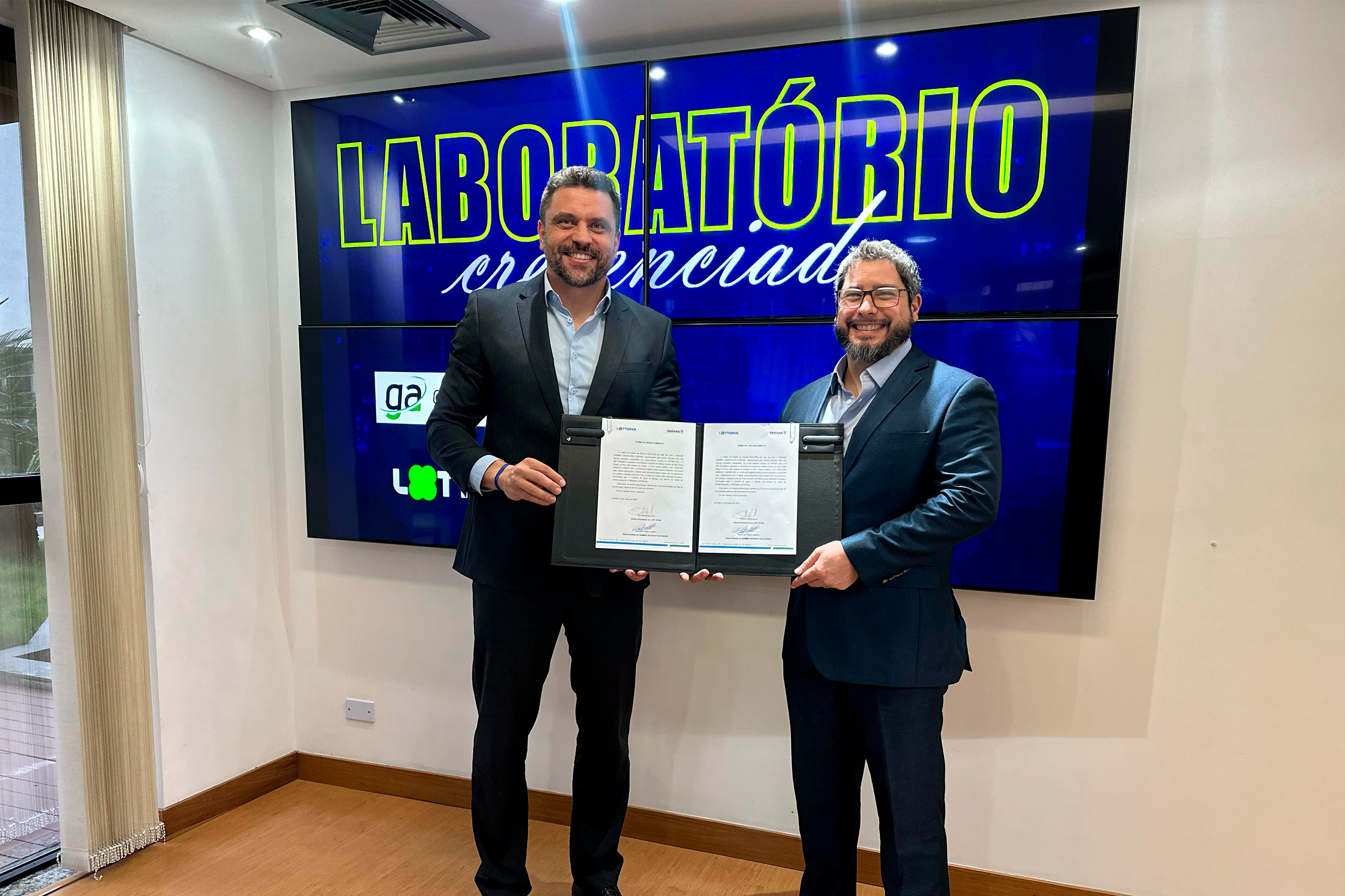 Lottopar homologa mais um laboratório de testes e certificação para o mercado lotérico paranaense.