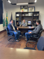 Reunião com Delegado Geral da Polícia Civil visa apresentar a Diretoria da Lottopar e estreitar relações entre as instituições do Governo
