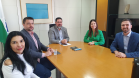 Lottopar recebe Diretoria da Lotesc para troca de informações sobre a exploração das modalidades lotéricas pelos Estados