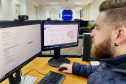 O assessor da Lottopar e membro da comissão de Tecnologia da Cibelae, Jonathan Camargo.