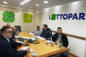 Reunião de integração entre a Lottopar e a BetPlay.