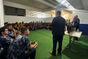 Lottopar faz palestra sobre integridade esportiva para a base do Paraná Clube.