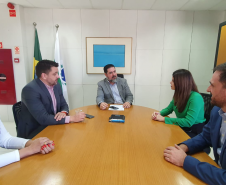 Lottopar recebe Diretoria da Lotesc para troca de informações sobre a exploração das modalidades lotéricas pelos Estados
