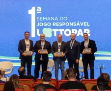 Curitiba, 07 de outubro de 2024 - Lottopar realiza, no Canal da Música, 1ª Semana do Jogo Responsável da Lottopar.