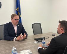 Presidente da Lottopar se reúne com chairman do Nevada Gaming Control Board