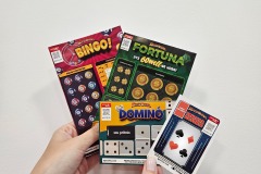 Loteria instantânea no Paraná ganha mais quatro jogos de raspinhas