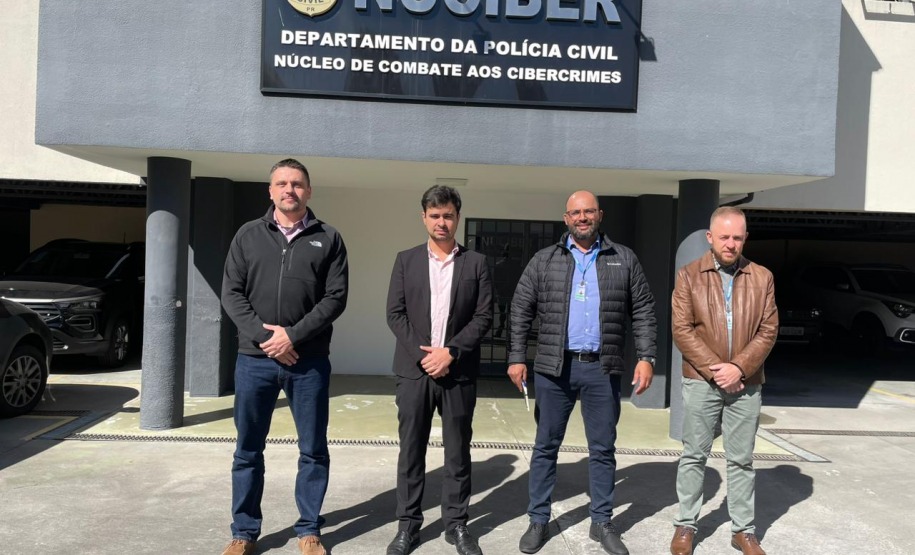 Lottopar e Nuciber se reunem para discutir ações futuras contra crimes cibernéticos e lavagem de dinheiro