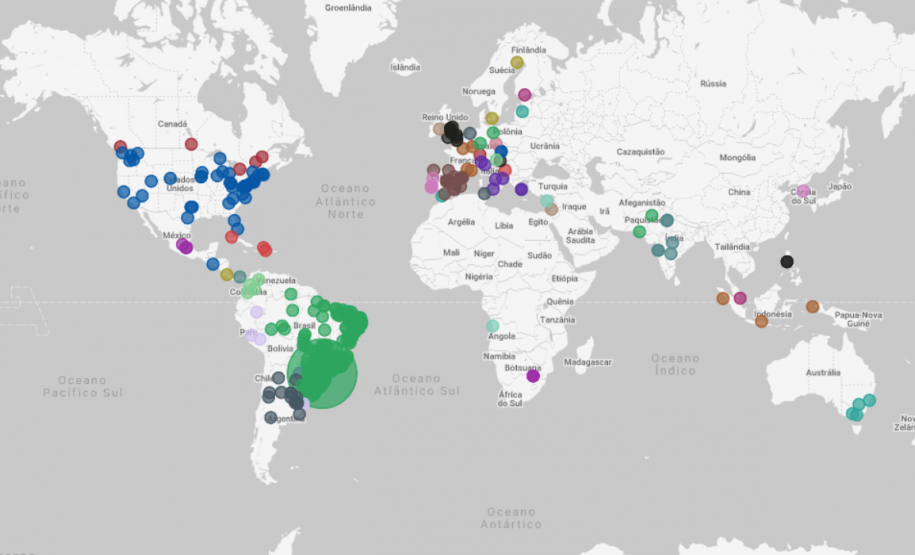 Site da Lottopar já  foi acessado em 50 países, em cinco continentes.