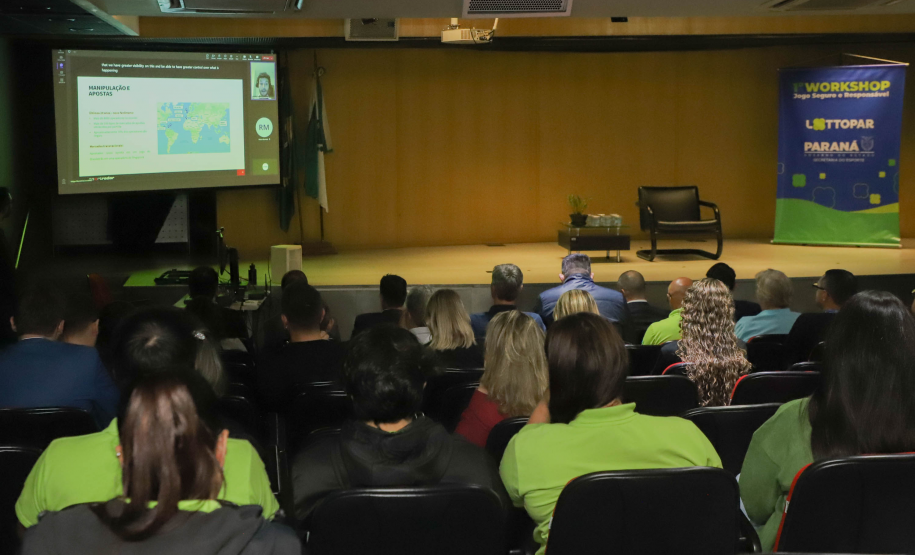 Lottopar promove workshop sobre apostas esportivas para atletas e apostadores.