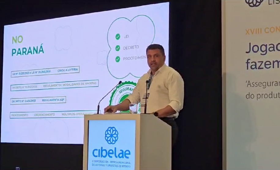 Paraná participa de um dos maiores congressos lotéricos do mundo.