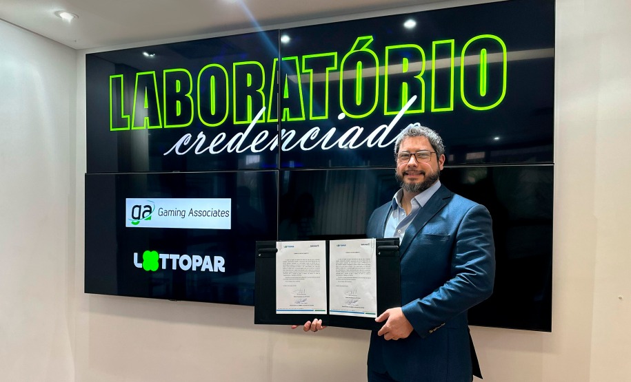 Lottopar homologa mais um laboratório de testes e certificação para o mercado lotérico paranaense