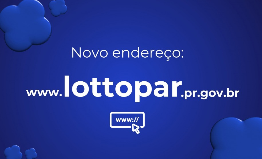 Lottopar está com novo domínio na internet.