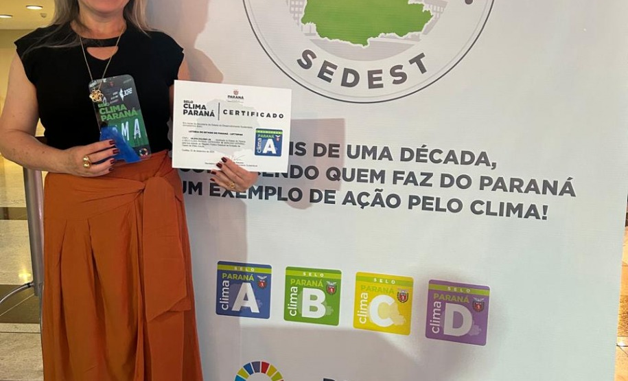 Lottopar é certificada com o Selo Clima Paraná 2025