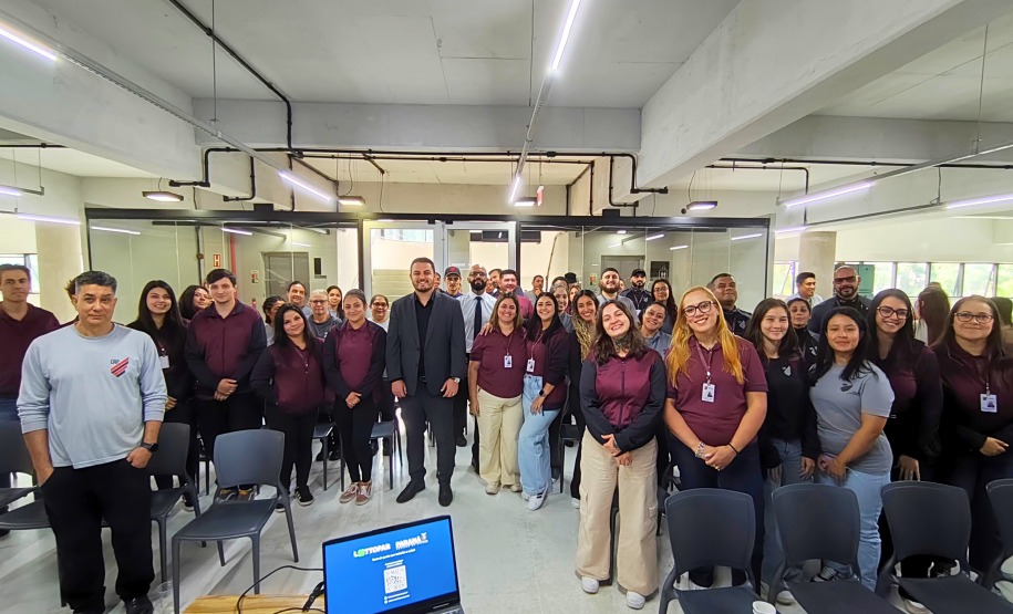 Lottopar treina funcionários do Athletico Paranaense sobre integridade esportiva